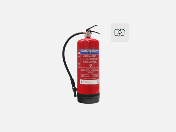 Li-ion batterij brandblussers (A en Li-ion)