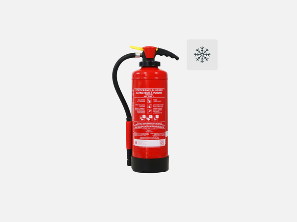 Vorstvrije brandblussers