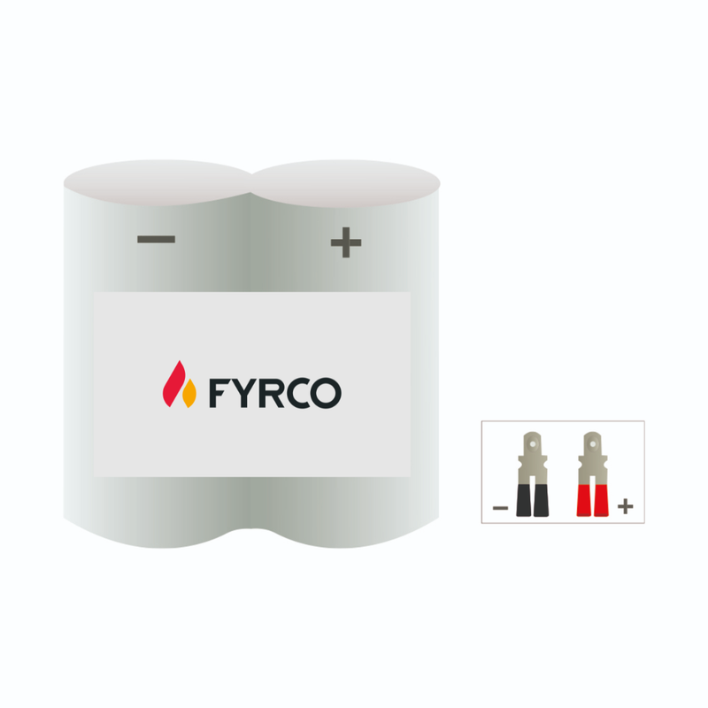 NiCd batterij 2.4V block voor noodverlichting