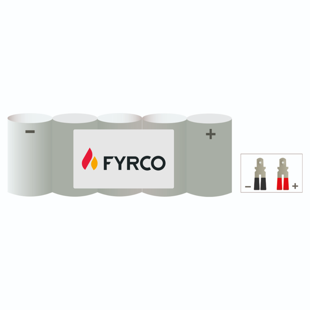 NiCd batterij 6,0V stick voor noodverlichting