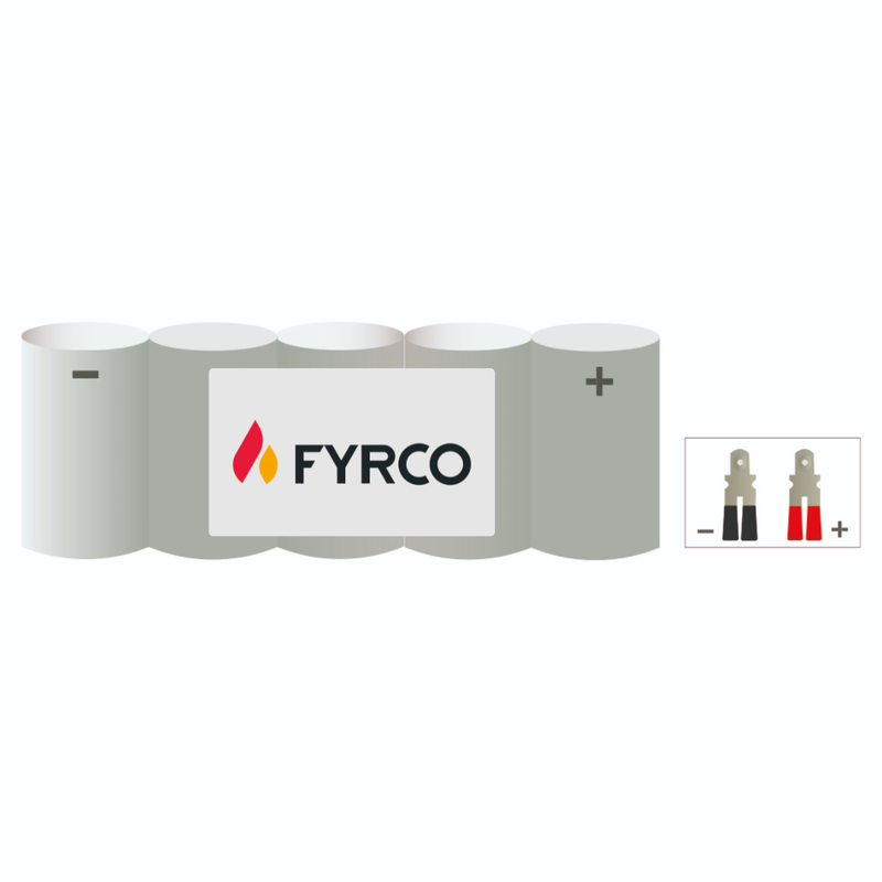 NiCd batterij 6,0V stick voor noodverlichting