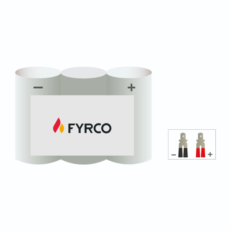 NiMH batterij 3.6V block voor noodverlichting