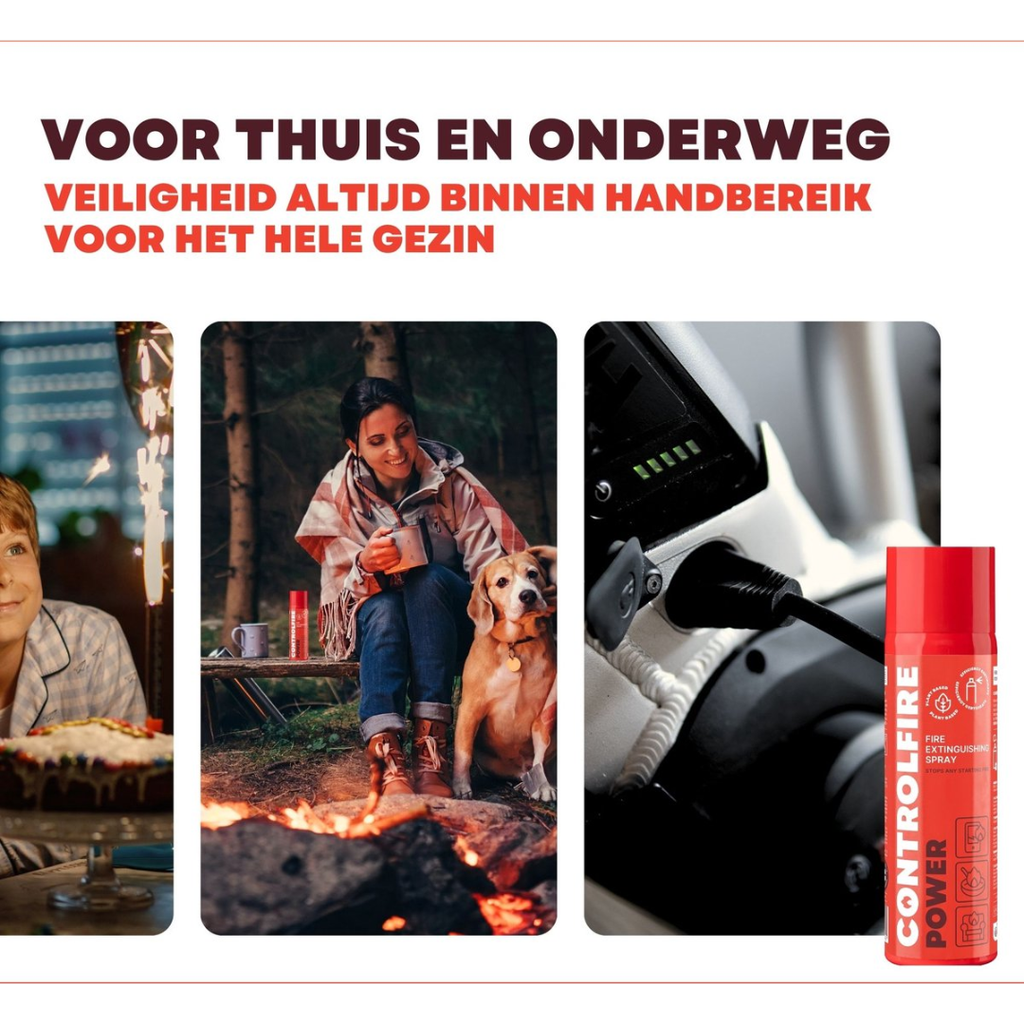 Control Fire blusspray 500ml geschikt voor thuis en onderweg