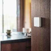 Netatmo slimme CO-melder in keuken aan de muur op loophoogte