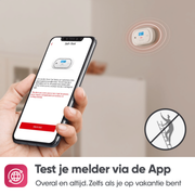 X-Sense CO-melder Link+ Pro eenvoudig testen via applicatie op smartphone