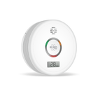 Elro design koolmonoxidemelder met sensor en batterij van 10 jaar en een digitaal scherm