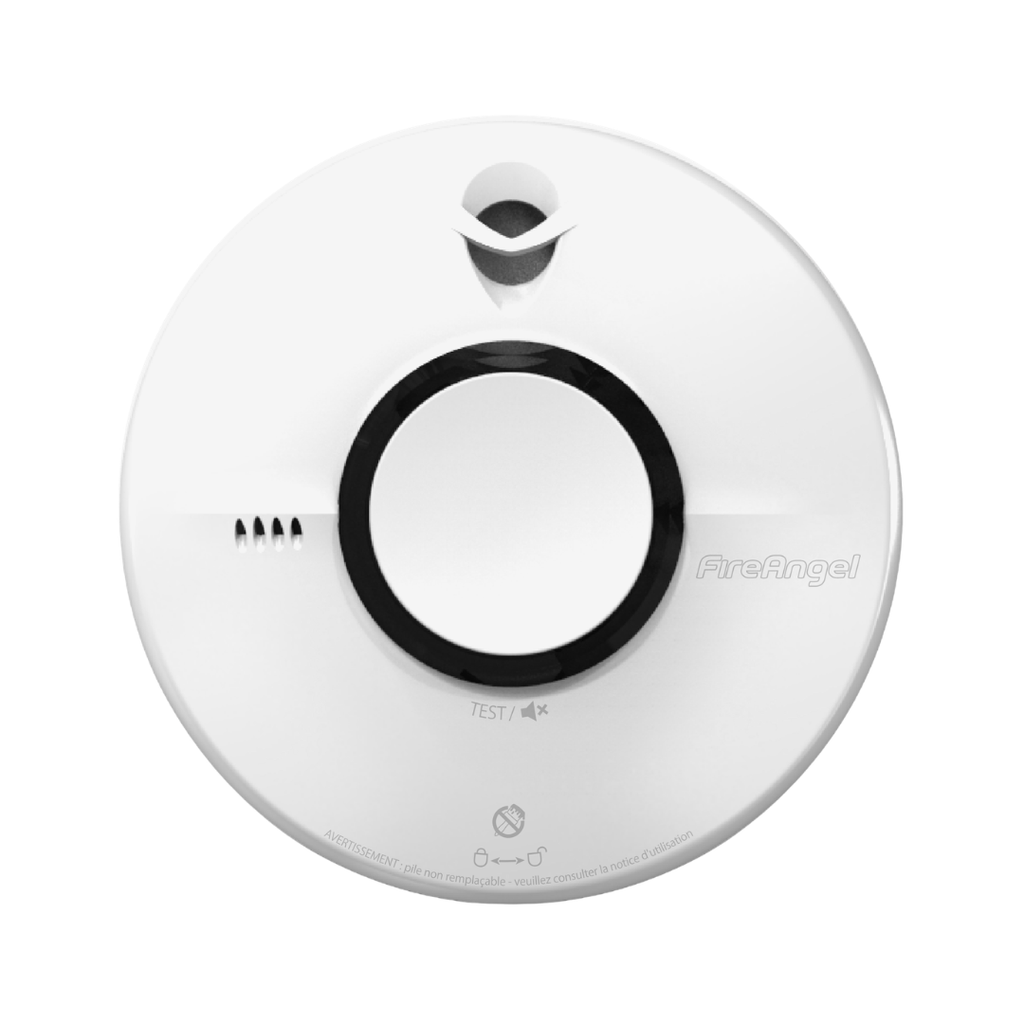 Fire Angel rookmelder met 10-jarige batterij en thermoptek technologie