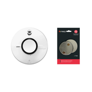 Fire Angel rookmelder met 10-jarige batterij en thermoptek technologie met magnetische montageset