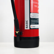 Lithium batterij brandblusser 9l voor blussen van batterijbranden close-up beschermvoet