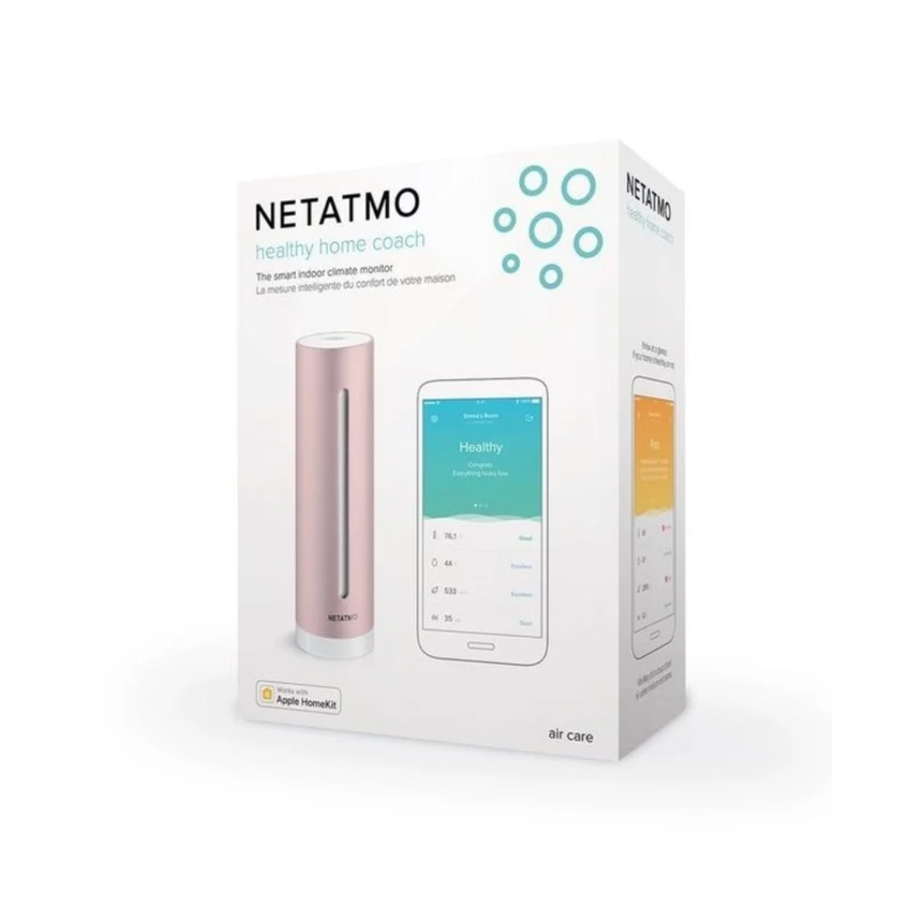 Netatmo Slimme Indoor Luchtkwaliteitsmeter en CO2-meter in verpakking