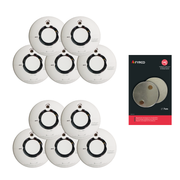 Pakket 10 Fire Angel rookmelders Wi-safe met magnetische montageset