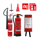 basispakket met een schuimbrandblusser en CO2-brandblusser en accessoires voor horecazaken
