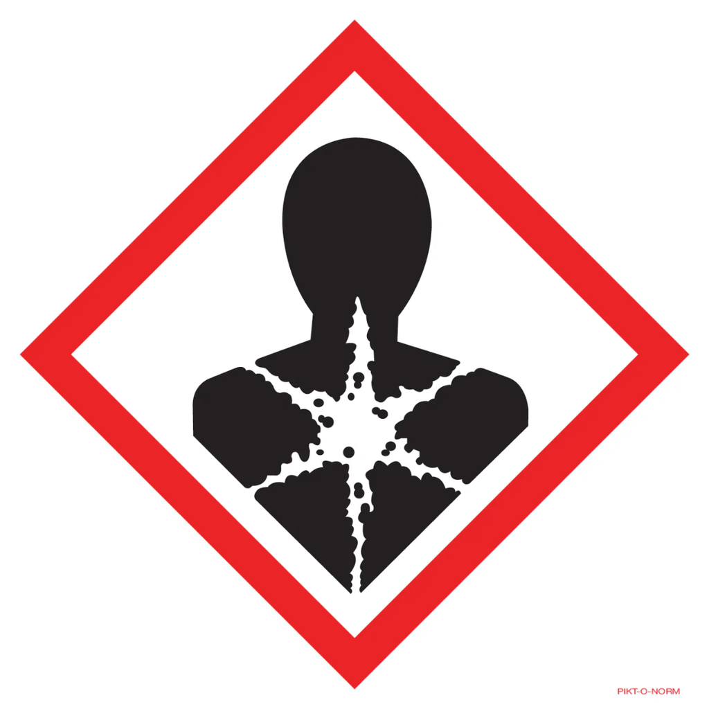 Pictogram ghs08 gezondheidsgevaar rood wit volgens ghs en clp
