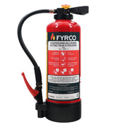 Poederbrandblusser 6kg ABC met intern patroon en BENOR gekeurd