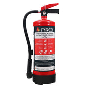 Poederbrandblusser 6kg ABC onder permanente druk en BENOR gekeurd