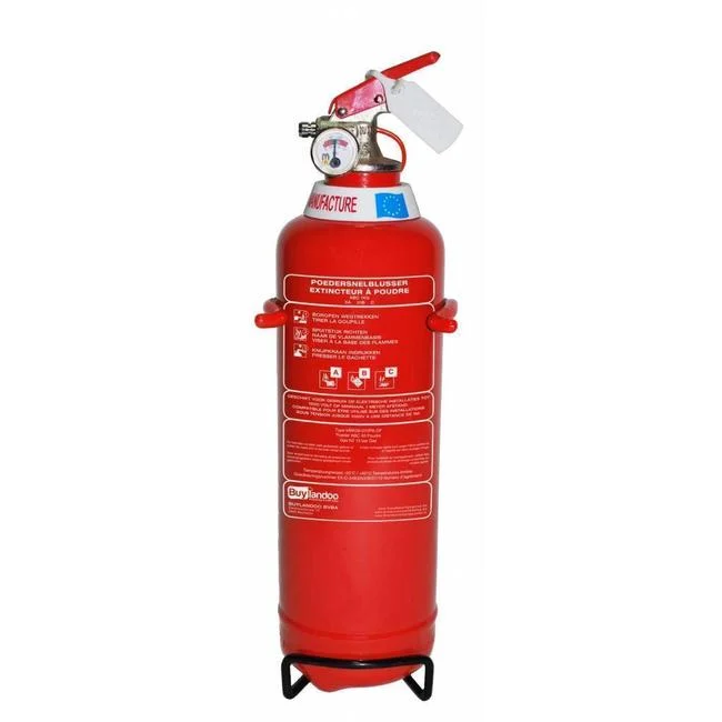 Poederbrandblusser voertuigen 1kg ABC met BENOR V-label 
