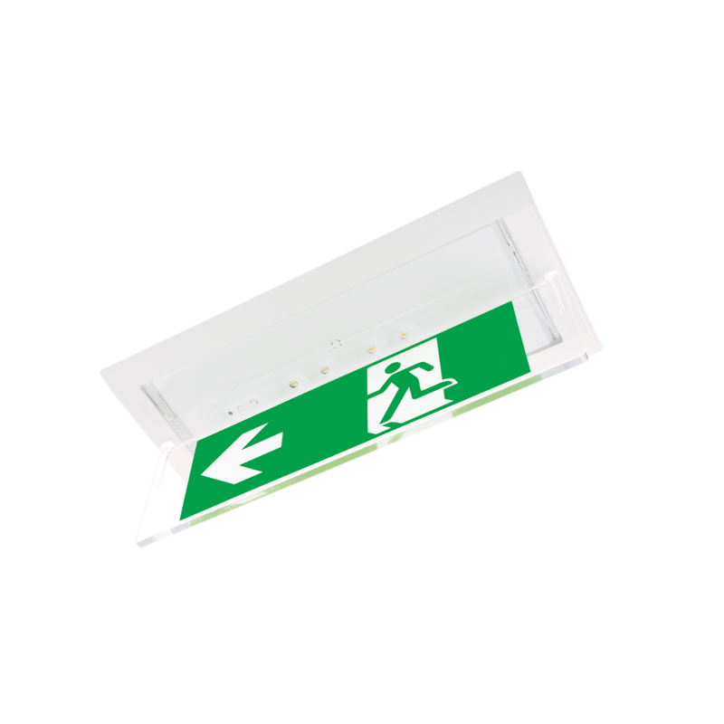 Zemper Diana Flat inbouwkader plafondmontage met hangpictogram
