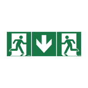 Zemper pictogram nooduitgang modulair